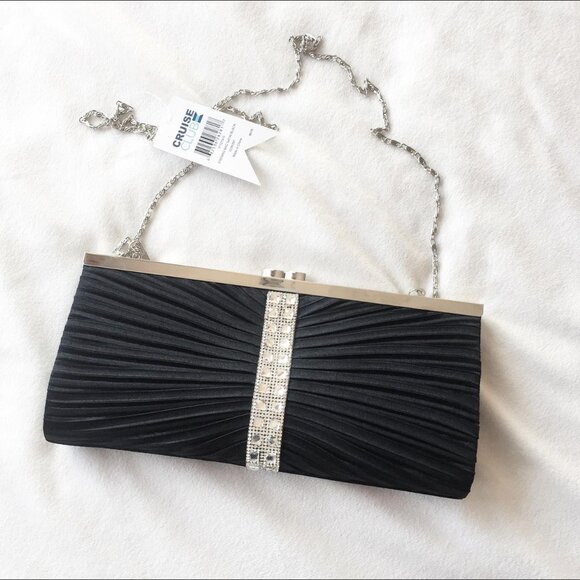 Como Vintage Handbags - Classy black clutch Perfect condition BRAND NEW WITH TAGS The length of…